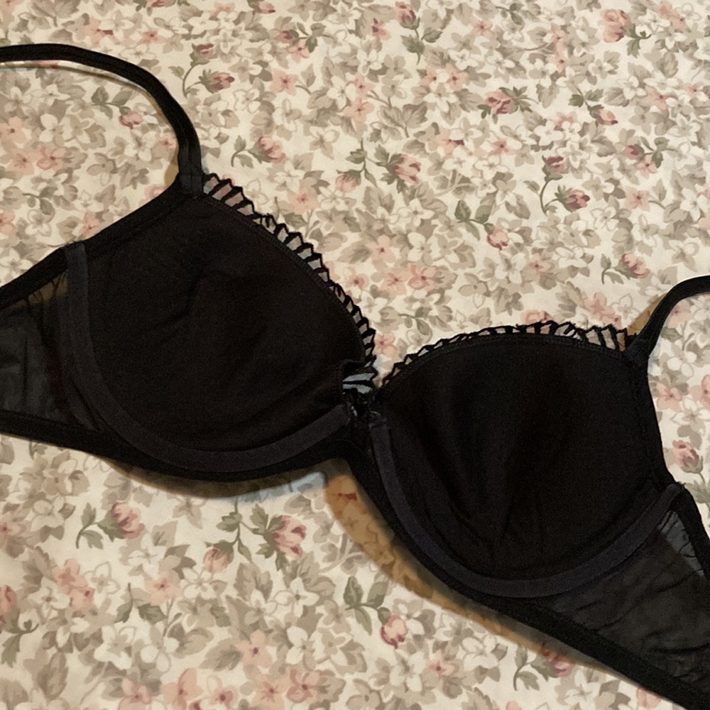 La Perla Black Bra Size 2 / 34D - Picture 2 of 10